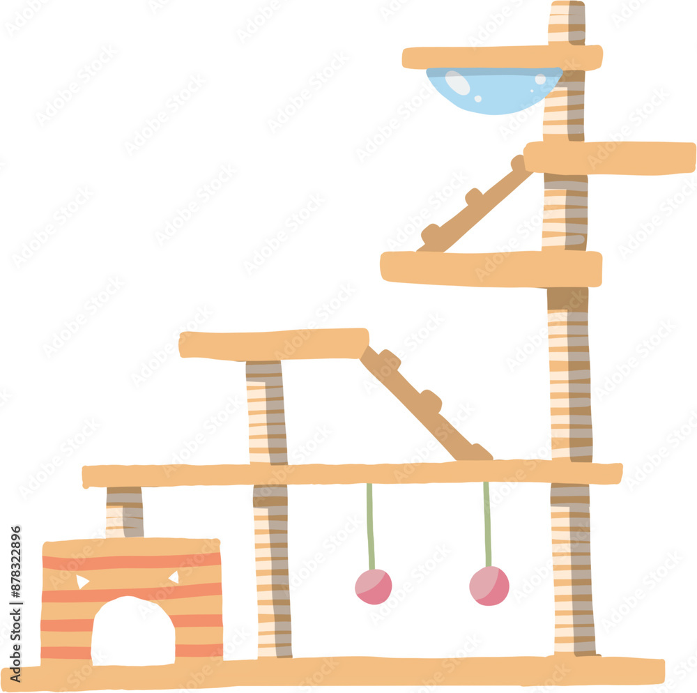 illustration of cat products
illustration of cat products