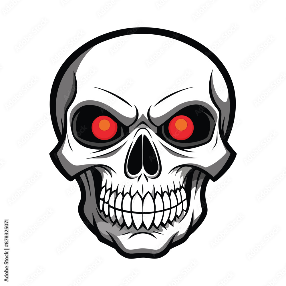 Fototapeta premium Halloween Ghost Vector illustration