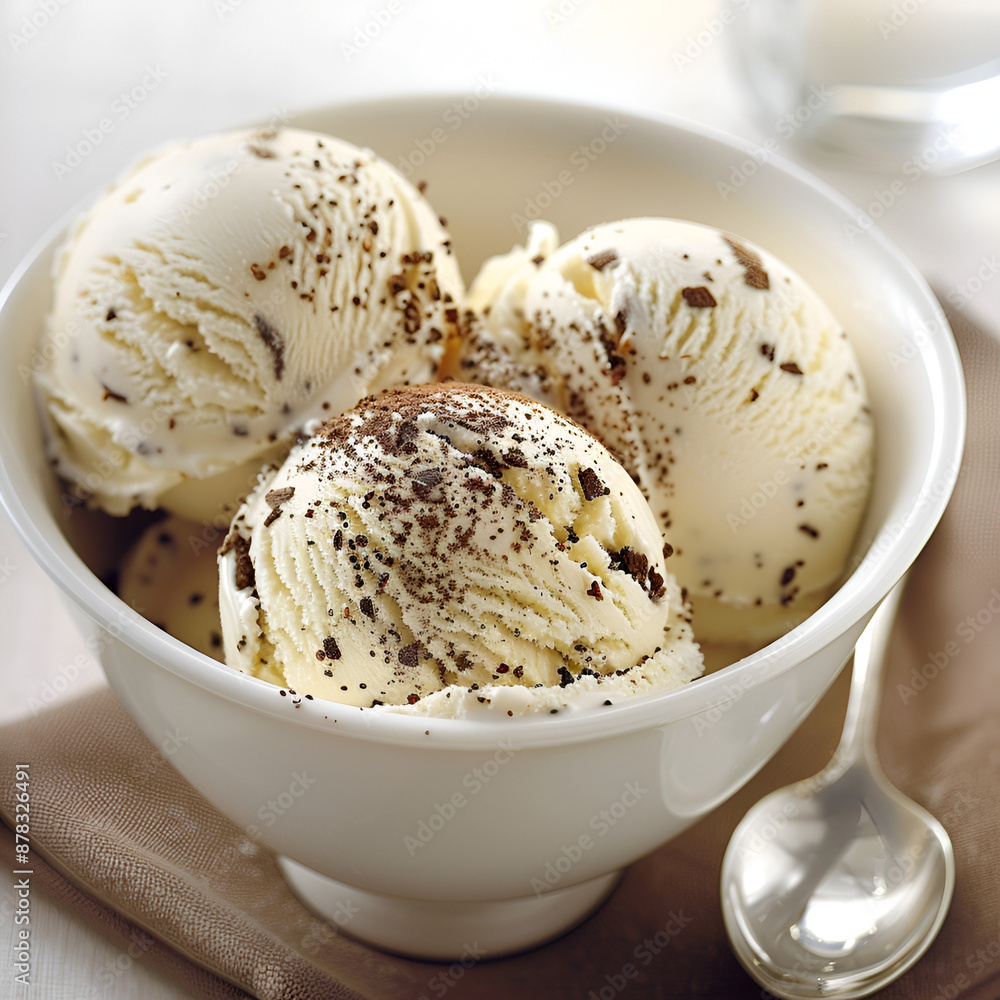 ice cream with chocolate ice cream with chocolate