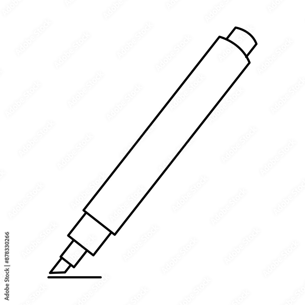Marker Pen Icon in Vector Format, Marker Pen Icon for Office and School Supplies, Vector Icon of a Colored Marker, Marker Pen Icon for Writing and Drawing Marker Pen Icon in Vector Format, Marker Pen Icon for Office and School Supplies, Vector Icon of a Colored Marker, Marker Pen Icon for Writing and Drawing