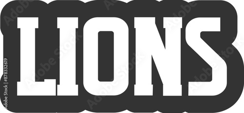 Lions Graphic