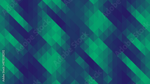 Green abstract with colorful background