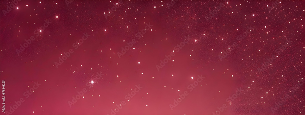 Red glitter starry background Red glitter starry background