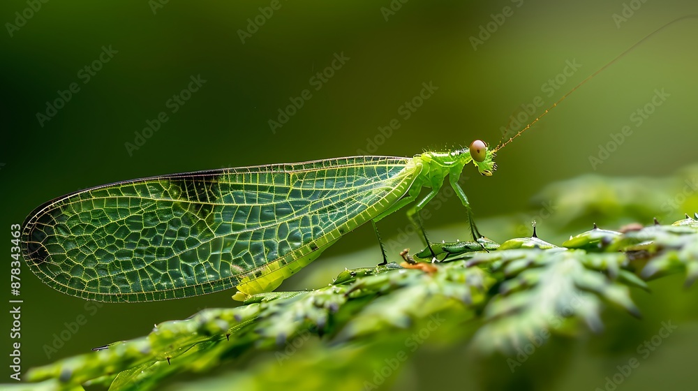 Lacewing in its natural habitat Lacewing in its natural habitat