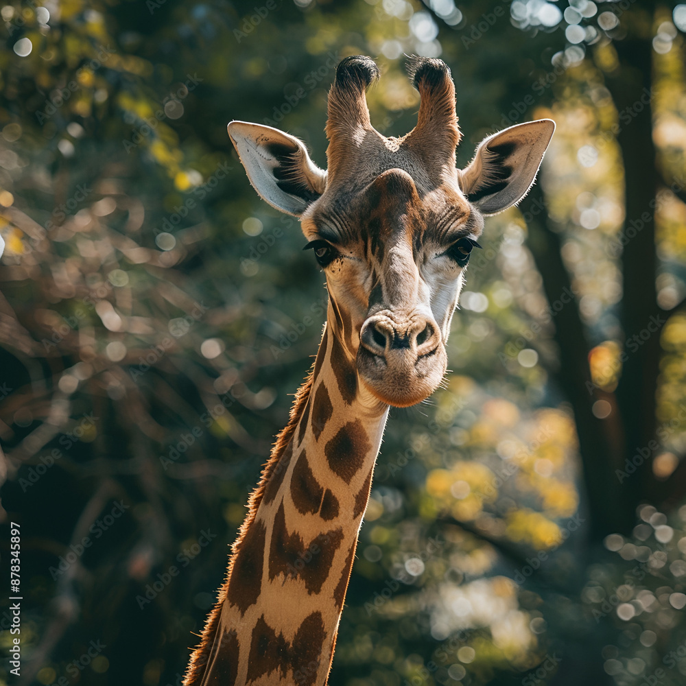 Obraz premium giraffe in the zoo