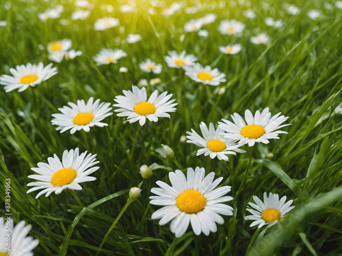 Daisy Chain in the Grass © LooPanda-Pictures