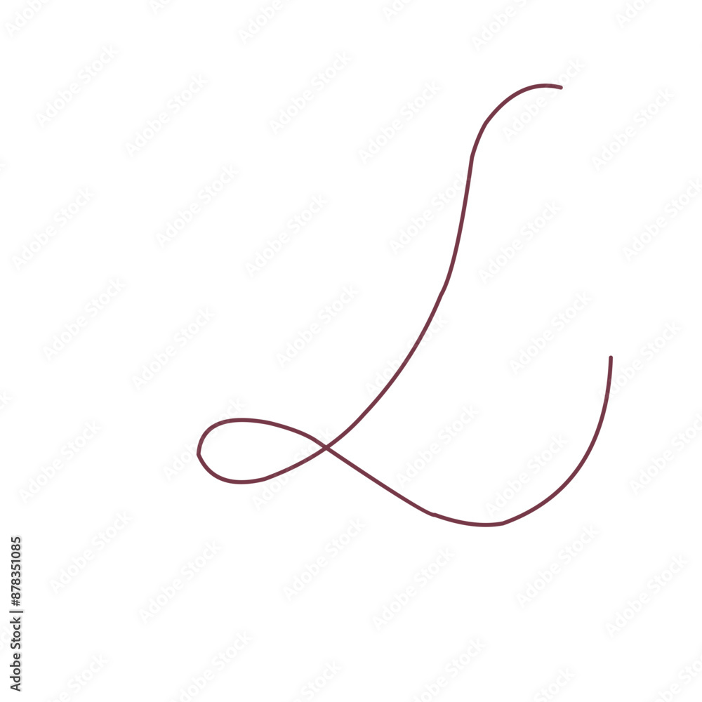 Obraz premium Hand drawn collection of curly swishes, swashes and wavy lines. Vector calligraphy flourishes for text