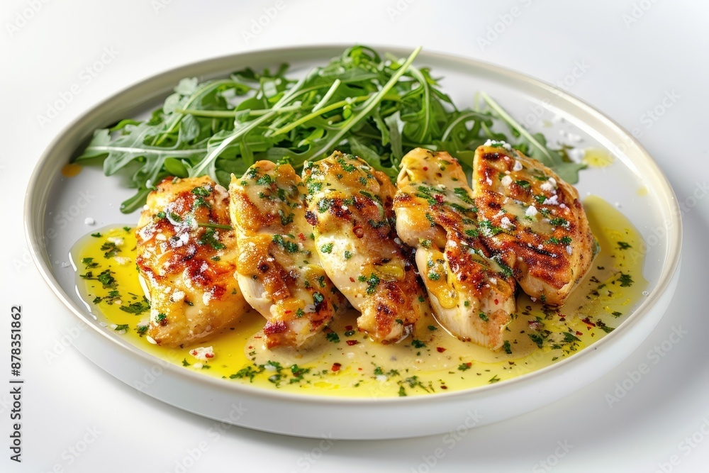 Appetizing Deviled Chicken Francese with Mustard-Egg Mixture Appetizing Deviled Chicken Francese with Mustard-Egg Mixture