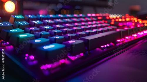 RGB Illuminated Gaming Keyboard.