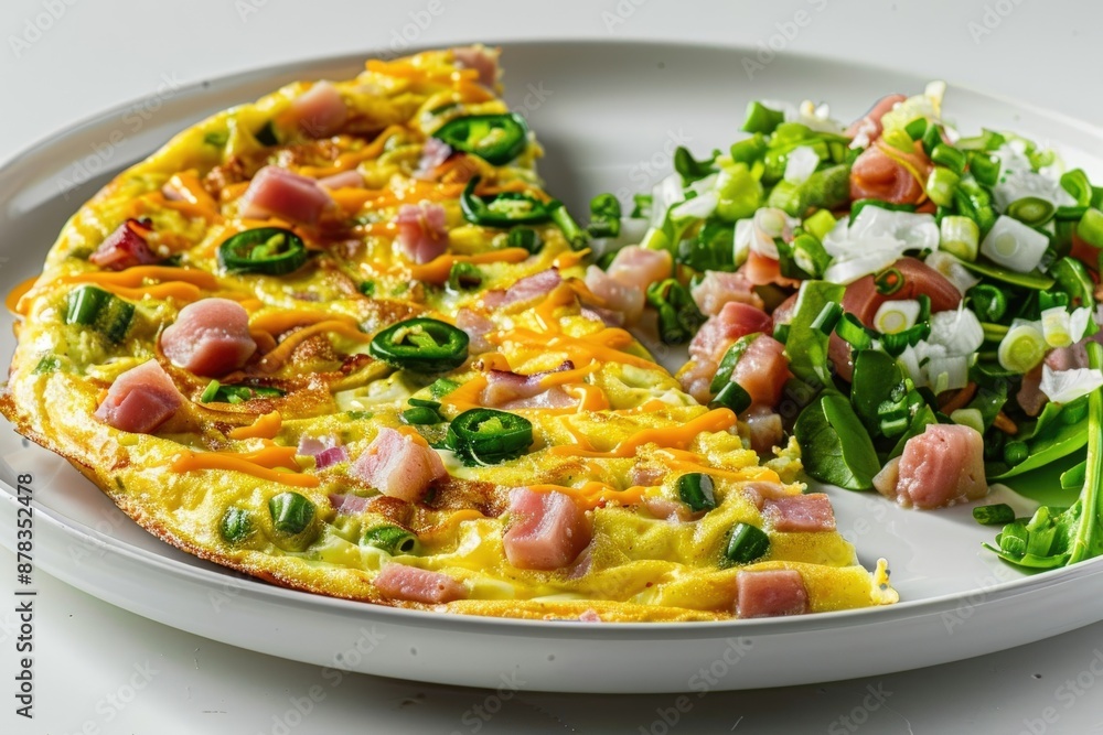 Sautéed Vegetable Deviled Ham Frittata Sautéed Vegetable Deviled Ham Frittata