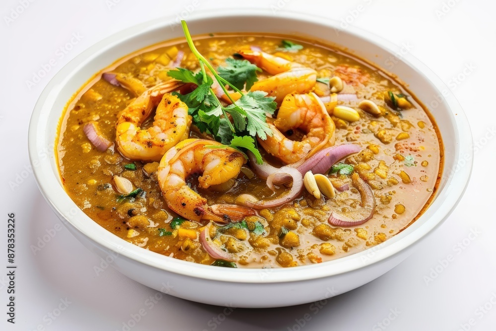 Vibrant Dhan Dar Patia Curry with Cooling Cilantro and Ghee-fried Cumin Seeds Vibrant Dhan Dar Patia Curry with Cooling Cilantro and Ghee-fried Cumin Seeds