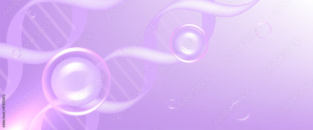 Hyaluronic acid and Niacinamide hair and skin solutions ad, purple collagen serum drop with cosmetic advertising background ready to use, illustration vector. Hyaluronic acid and Niacinamide hair and skin solutions ad, purple collagen serum drop with cosmetic advertising background ready to use, illustration vector.