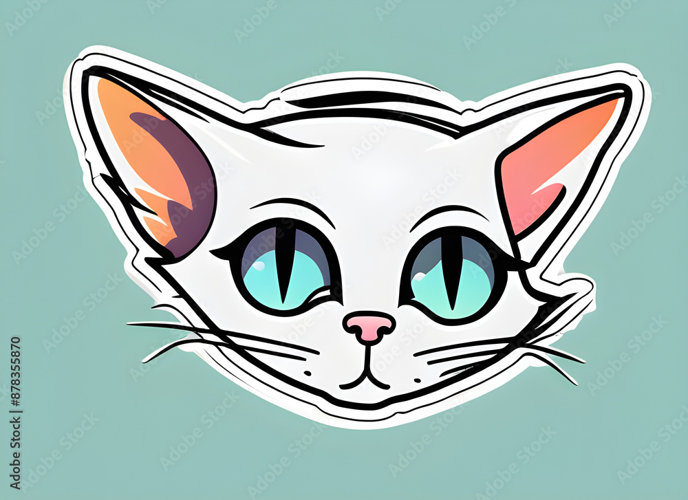 Fototapeta premium cat generative ai