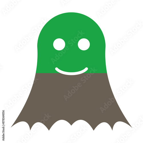 Ghost Glyph Two Color Icon
