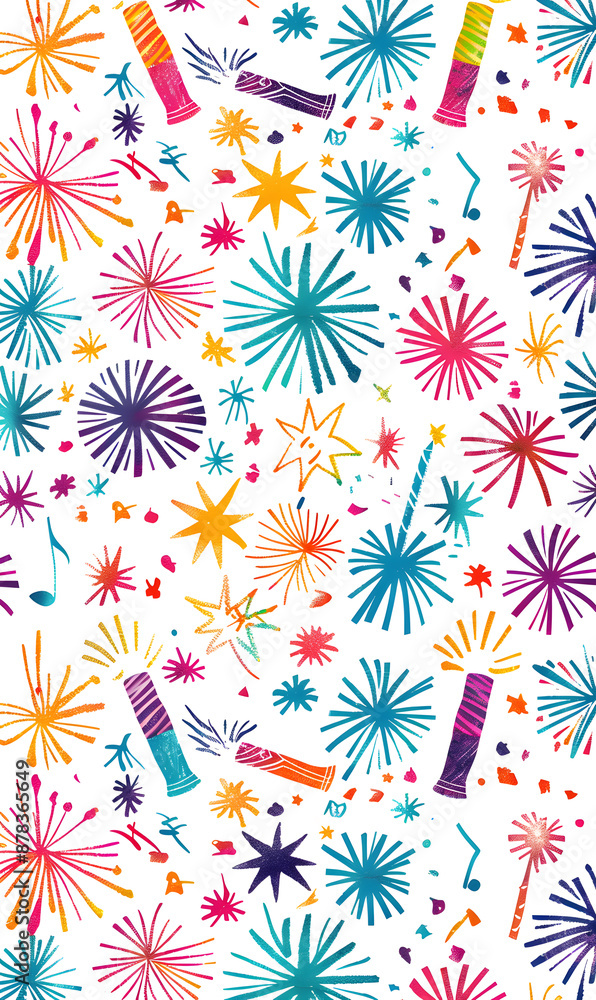 2D illustrator doodle tile patterns with cute graphic designs 2D illustrator doodle tile patterns with cute graphic designs