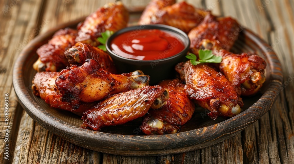 Crispy Spicy Chicken Wings Crispy Spicy Chicken Wings