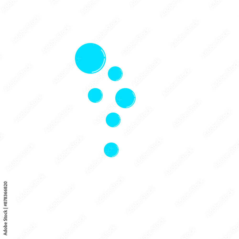 Underwater Bubble Illustration Underwater Bubble Illustration