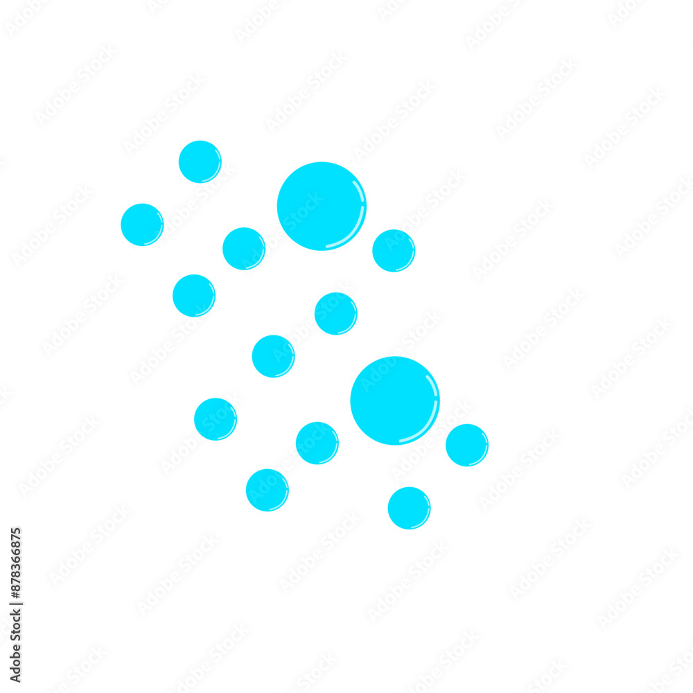 Underwater Bubble Illustration Underwater Bubble Illustration