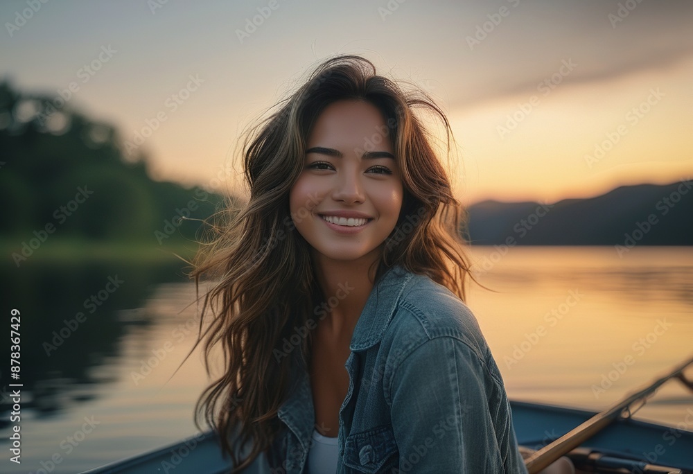 Tranquil Lakeside Serenity: A Portrait of Natural Beauty Tranquil Lakeside Serenity: A Portrait of Natural Beauty