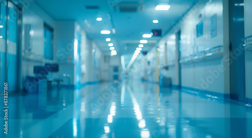 Wallpaper Mural hospital background: blurry hospital background, blur background of corridor in hospital, abstract medical background, emergency  background   Torontodigital.ca