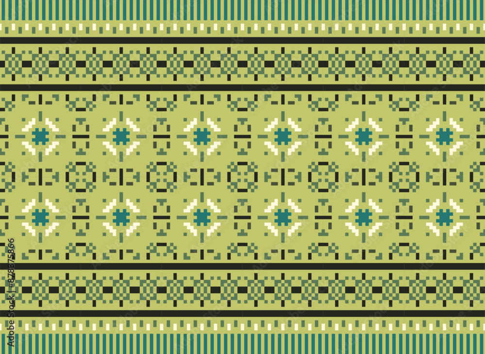 Pixel ethnic pattern oriental traditional. design fabric pattern textile African Indonesian Indian seamless Aztec style abstract vector illustration for print clothing, texture, fabric, wallpaper, Pixel ethnic pattern oriental traditional. design fabric pattern textile African Indonesian Indian seamless Aztec style abstract vector illustration for print clothing, texture, fabric, wallpaper,