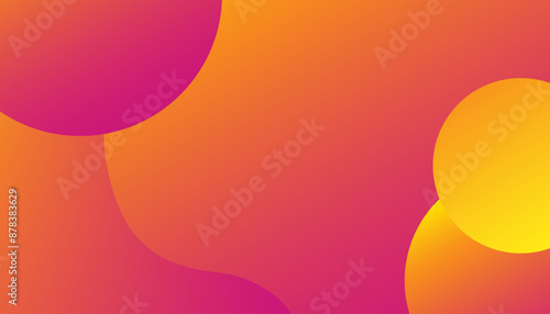 Minimal geometric background. Dynamic shapes composition. It is suitable for posters, flyers, websites, covers, banners, advertising