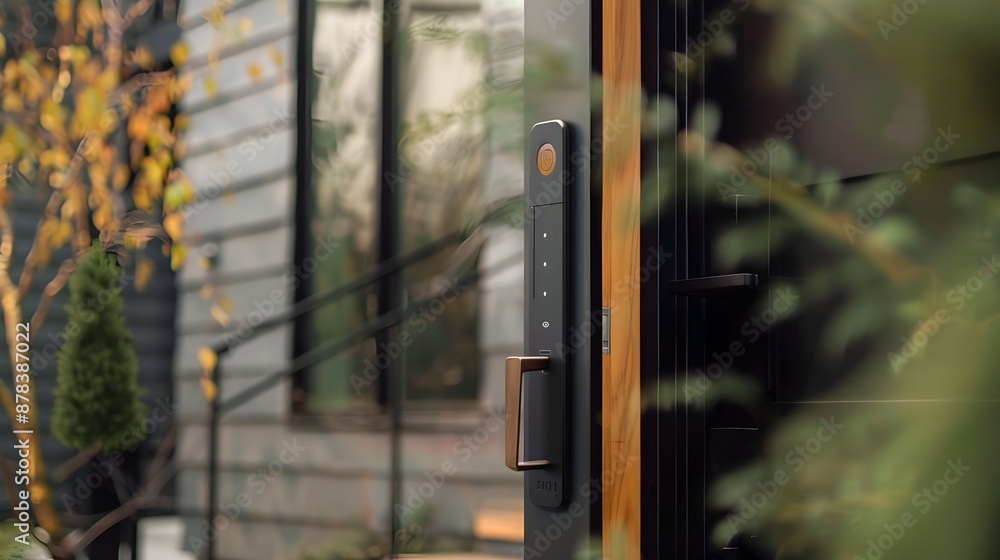 Cutting-edge Smart Door Lock with Biometric Access for Consumer Home Security Innovation