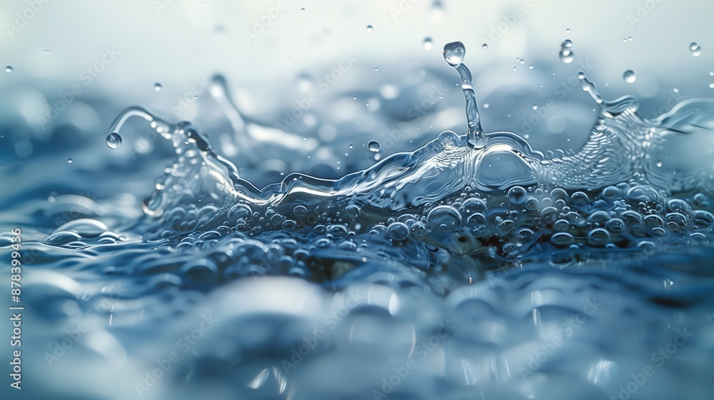 Water splash background / wallpaper Water splash background / wallpaper