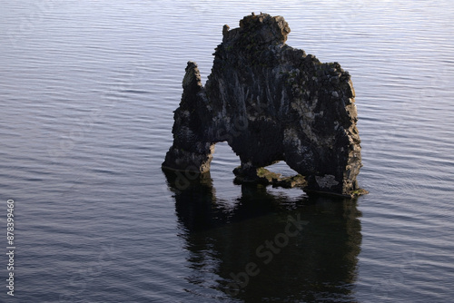 Wonders of the Rhino rock Hvitserkur photo