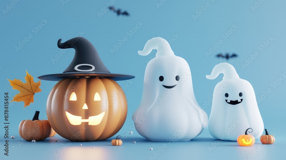 two halloween pumpkins two halloween pumpkins