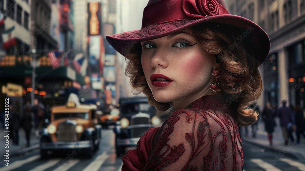 Conceptual women's fashion of the 20th century Conceptual women's fashion of the 20th century