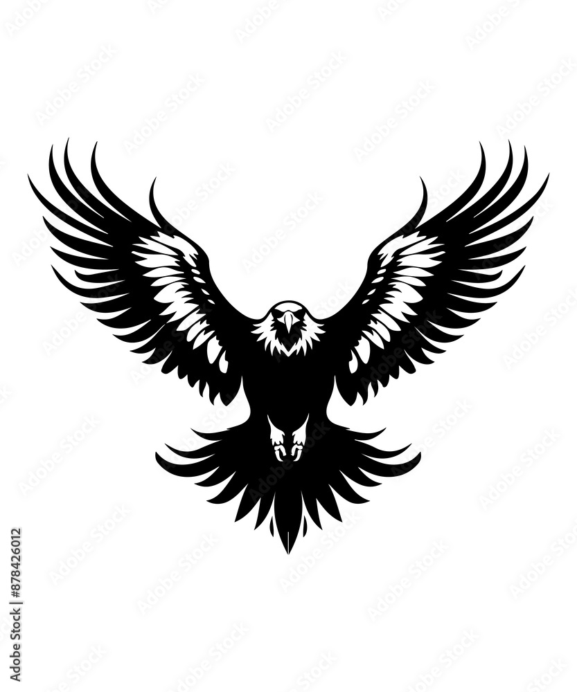Fototapeta premium Best bold Eagle Silhouettes Images