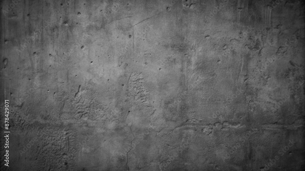 Obraz premium Grey textured concrete wall background
