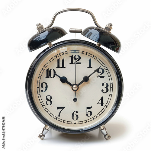 alarm clock on a white background