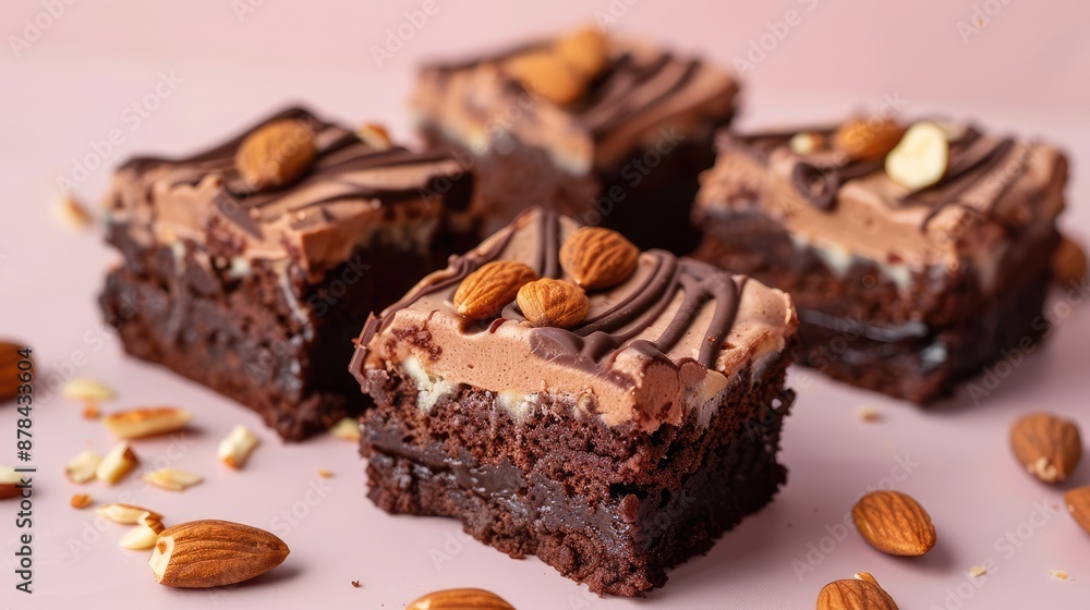 chocolate cake with nuts chocolate cake with nuts