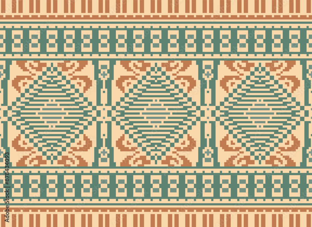 Beautiful floral seamless pattern. Tribal background. Aztec style, vector, illustration. design for texture,fabric,clothing,wrapping,print,decoration,carpet.geometric Beautiful floral seamless pattern. Tribal background. Aztec style, vector, illustration. design for texture,fabric,clothing,wrapping,print,decoration,carpet.geometric