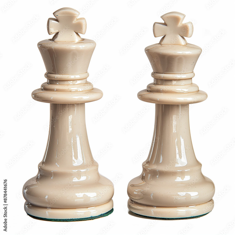 two chess pieces