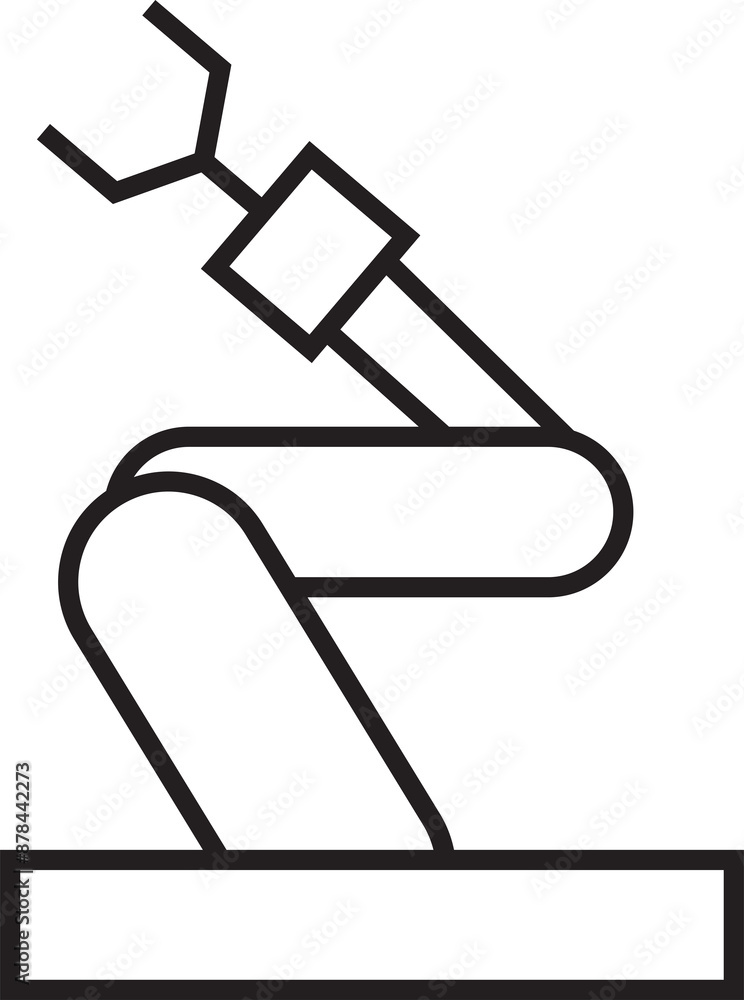 Robotic Arm Icon Robotic Arm Icon