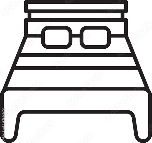 Bed Line Icon