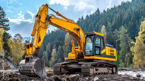 crawler excavator