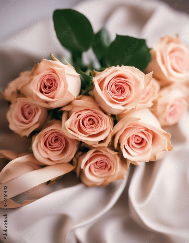 concept floral rose arrangement vibrant wrapping bouquet dding birthday table background craft flower closeup roses fresh gift concept floral rose arrangement vibrant wrapping bouquet dding birthday table background craft flower closeup roses fresh gift