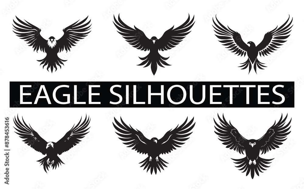 Obraz premium Best bold Eagle Silhouettes Images 