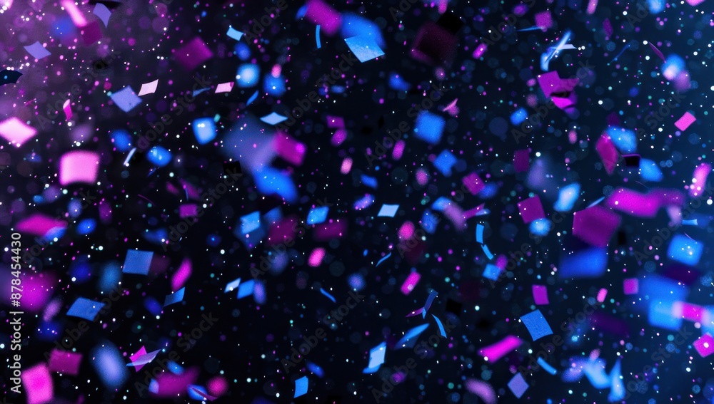 Obraz premium Abstract Confetti Explosion
