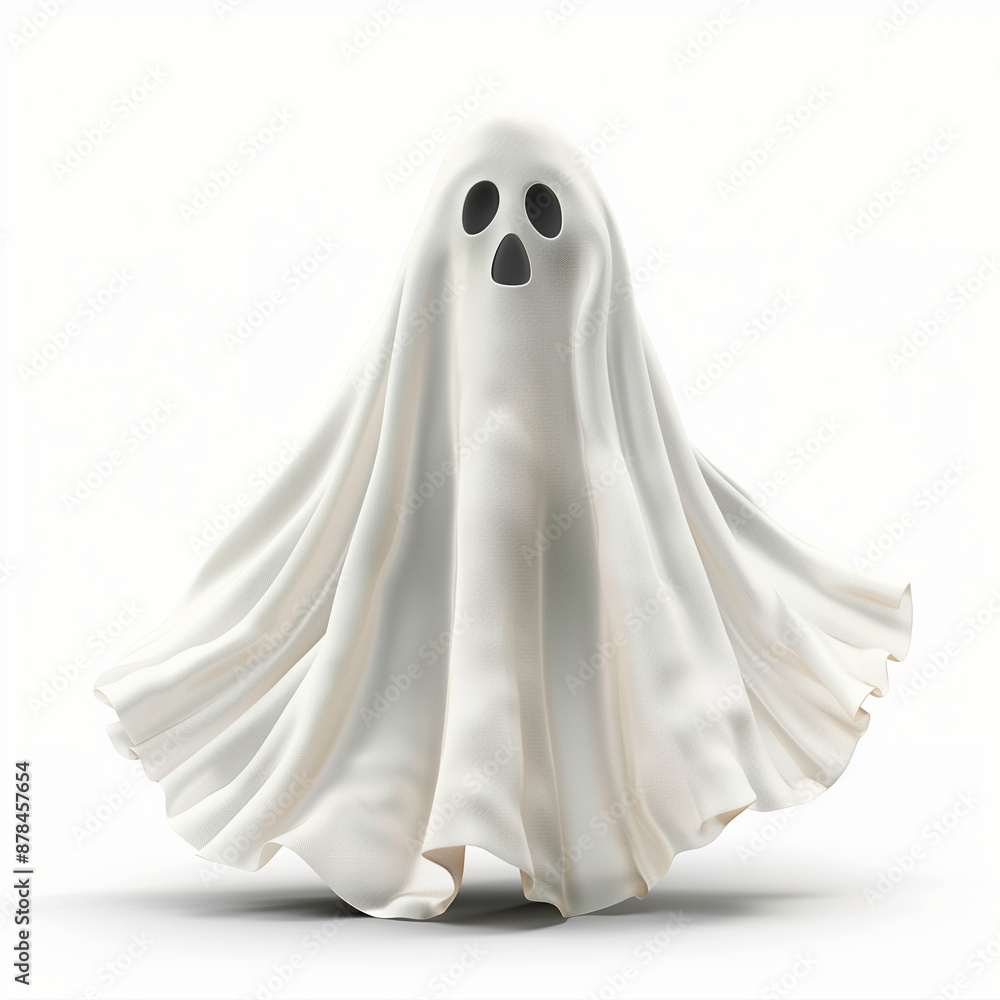 ghost on a white background ghost on a white background