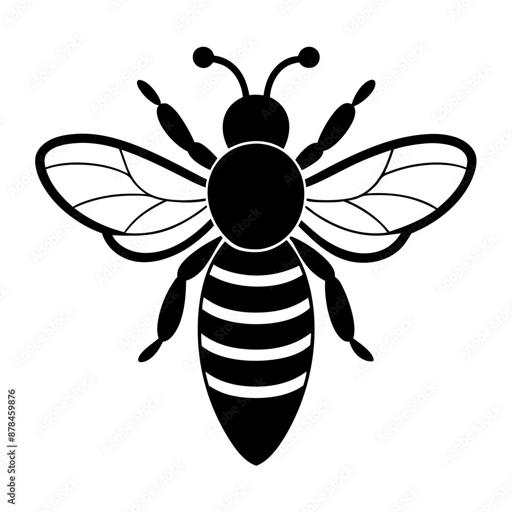 Obraz premium Bee Vector illustration