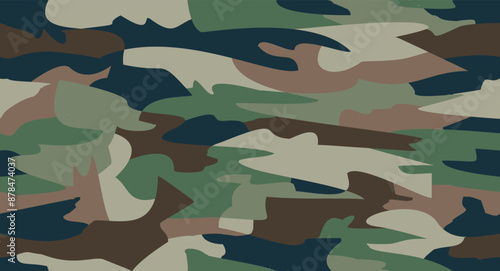 seamless camouflage pattern
