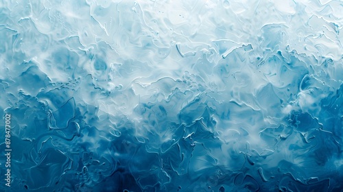 blue abstract or frosted glass texture