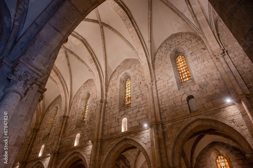 Veroli, Lazio. The Cistercian Abbey of Casamari. photo