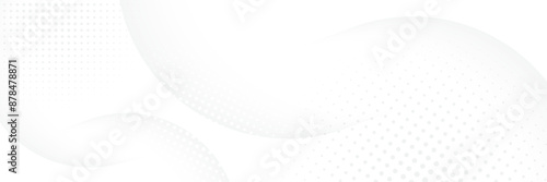 abstract white background, white gradient, gray color, white texture, white background, Abstract halftone gray dots