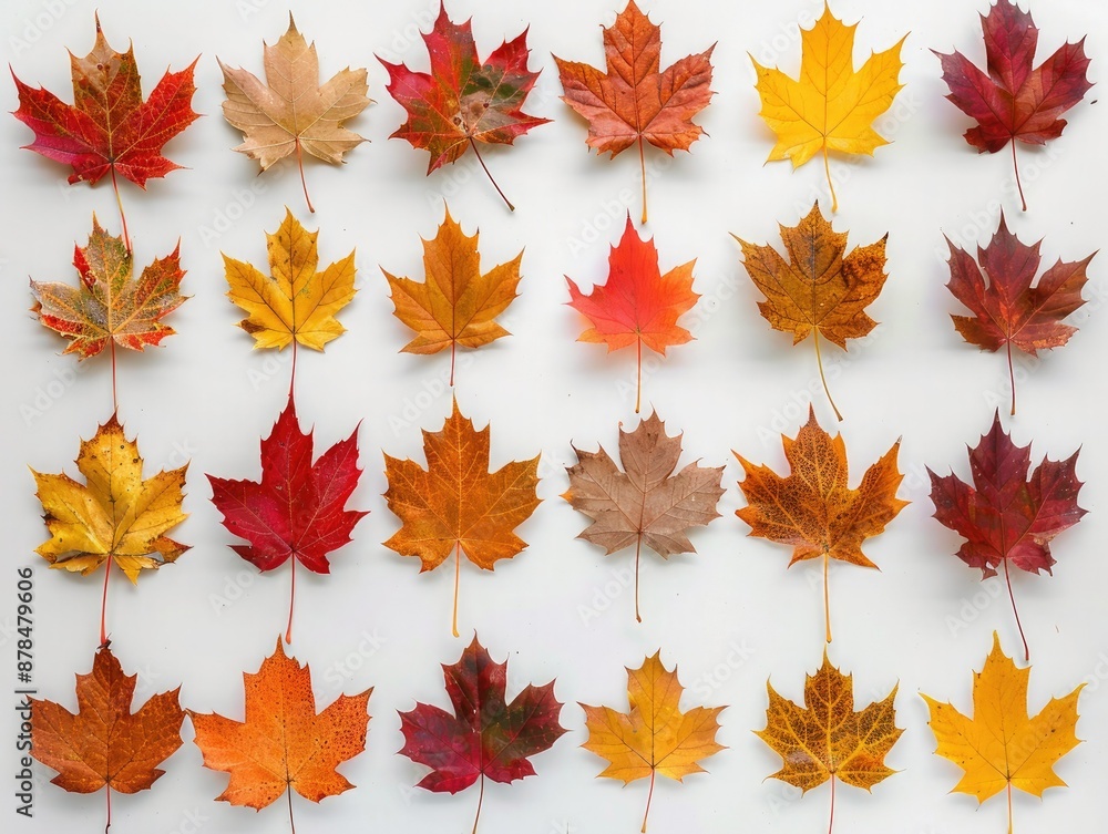 Autumnal Maple Leaf Symphony Autumnal Maple Leaf Symphony